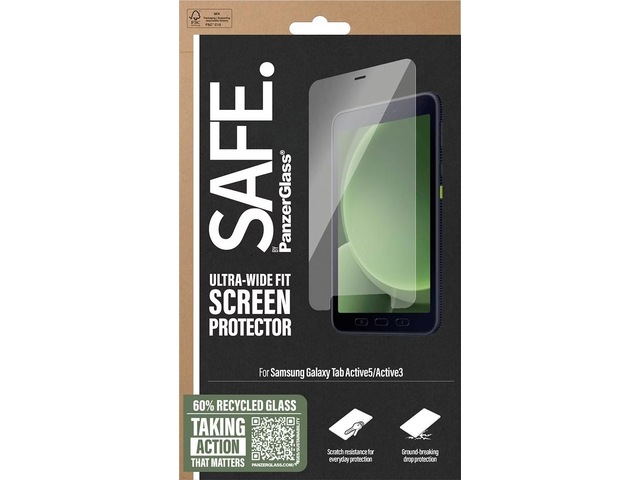 PanzerGlass SAFE. Galaxy Tab Active5 skärmskydd Skärmskydd surfplattor