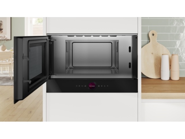 Bosch Serie 8 BFL7221B1 Mikrovågsugn (svart) Mikrovågsugn