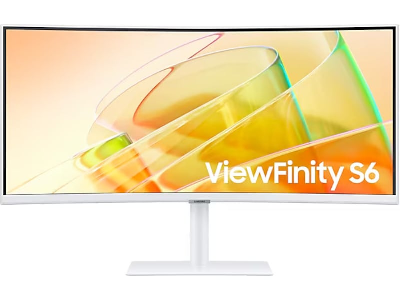 Samsung 34" Curved skärm S34C650 (vit) Datorskärm