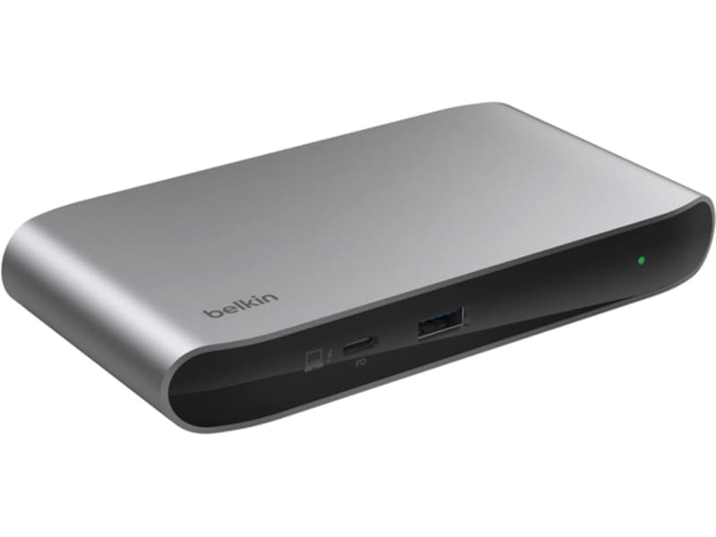 Belkin Connect Thunderbolt 4 5-i-1 Core Docking (grå) Dockningsstation och USB-hub