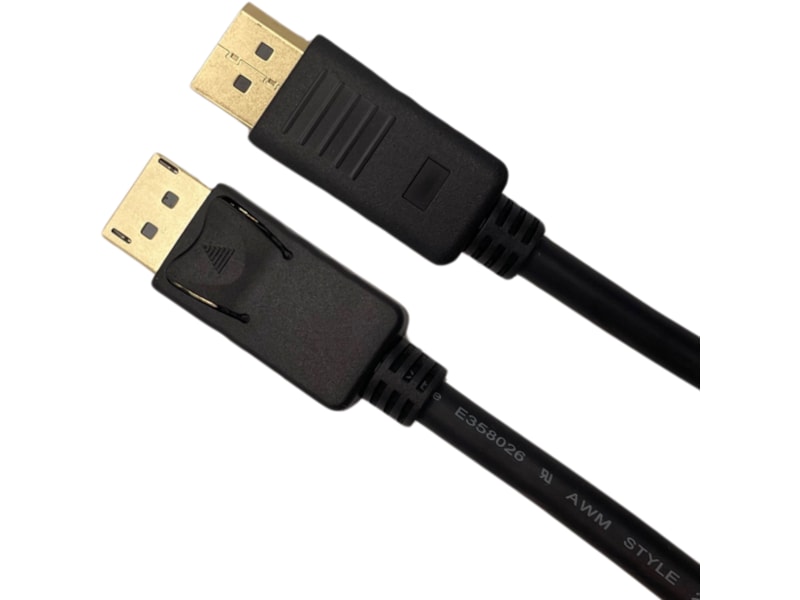 Elivi DisplayPort 1.2 4K@60 1 m Skärmkablar