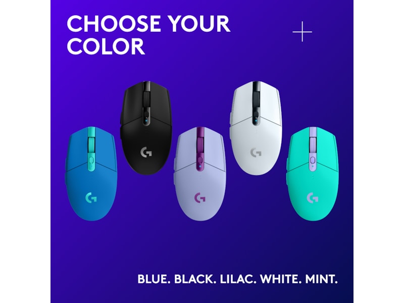 Logitech G305 Lightspeed Trådlös Gamingmus (svart) Gamingmus