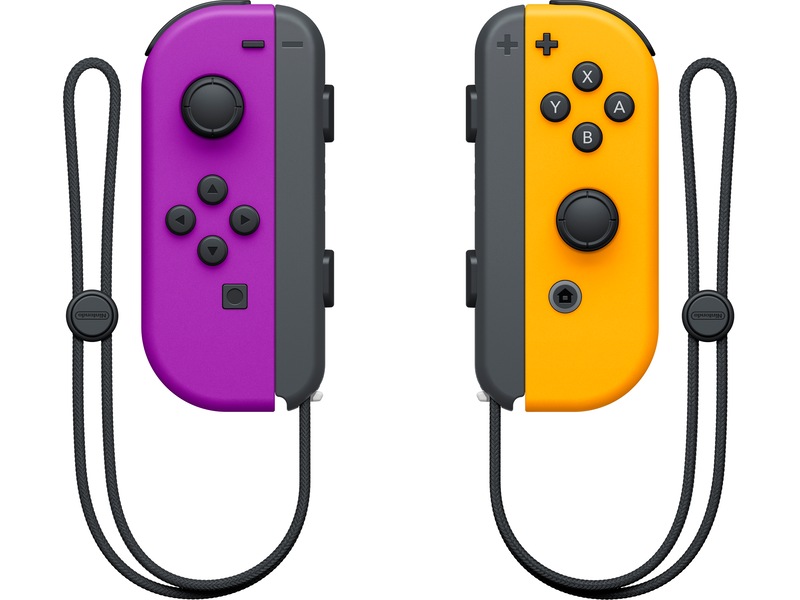 Nintendo Switch Joy-Con (Neon Purple/Neon Orange) Tillbehör