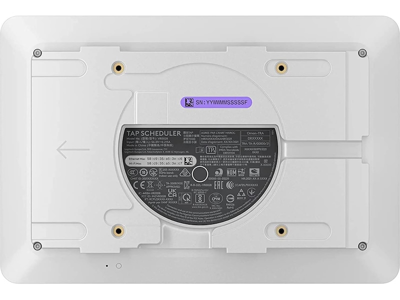 Logitech TAP Scheduler (vit) Videokonferens