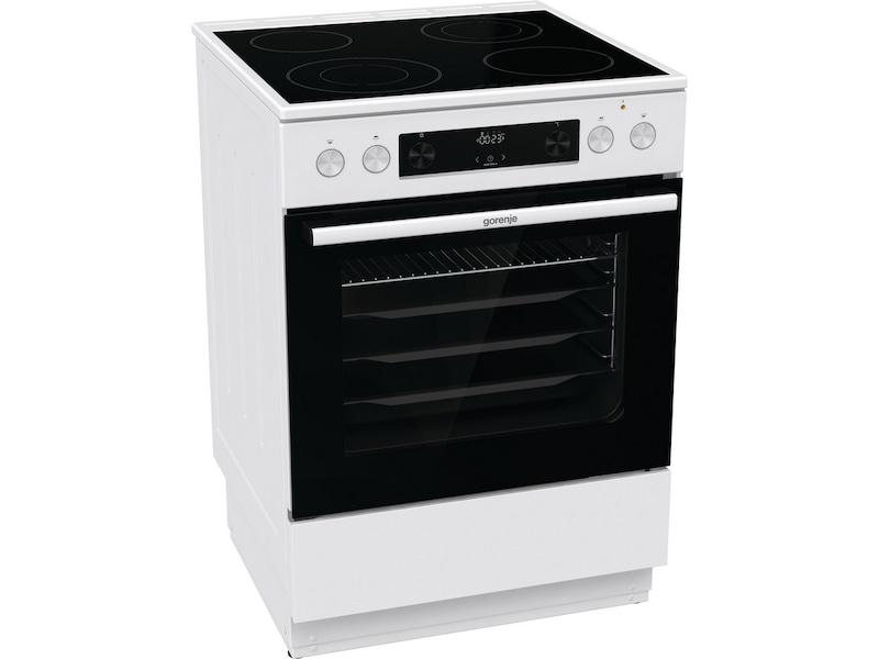 Gorenje GEC6D60WPB glaskeramisk spis (vit) Spis