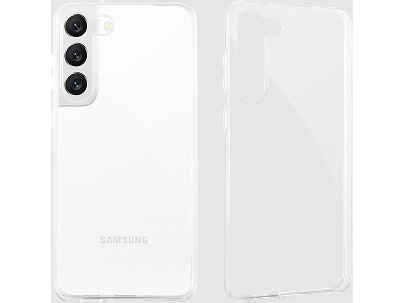 iiglo Galaxy S23 Silikonskydd (transparent) Skydd