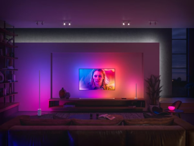 Philips Hue Gradient Signe golvlampa (vit) 2-pack Golvlampa
