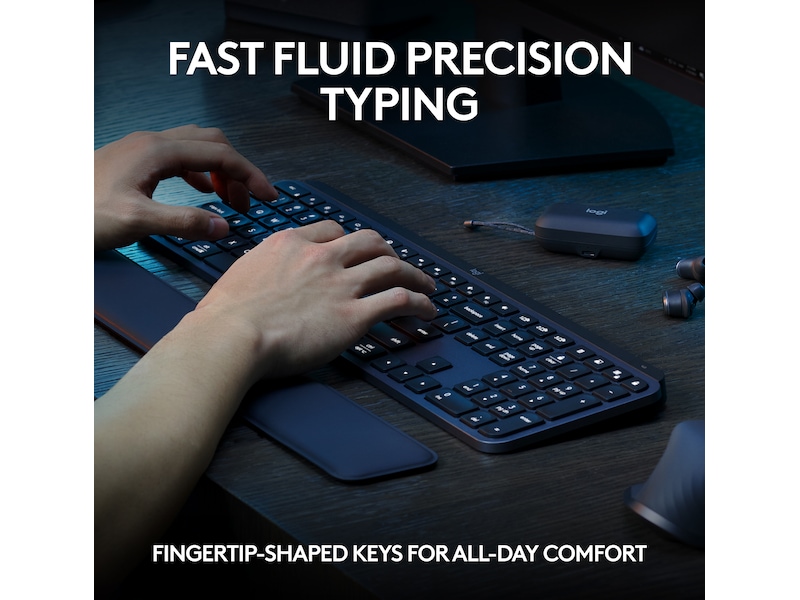 Logitech MX Keys S Trådlöst Tangentbord (graphite) Tangentbord