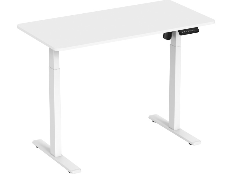 Ergonomiskt höj-/sänkbord 120cm (vit) Skrivbord