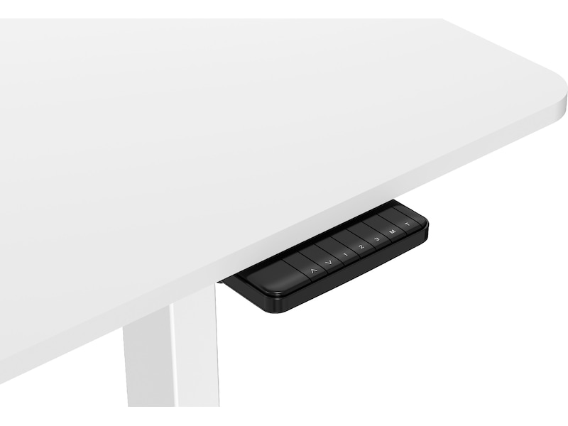 Ergonomiskt höj-/sänkbord 120cm (vit) Skrivbord