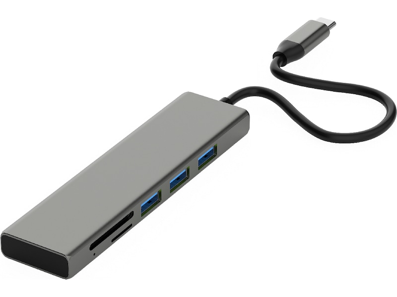 Andersson USB-C Hub (grå) Dockningsstation och USB-hub