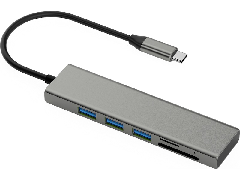 Andersson USB-C Hub (grå) Dockningsstation och USB-hub