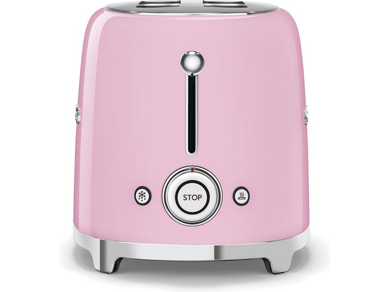 Smeg TSF01PKEU Brödrost för 2 skivor (rosa) Brödrostar
