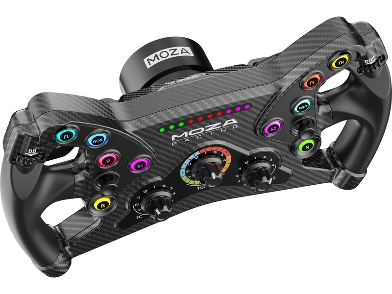 Moza Racing KS Formula Rat Ratt & pedaler