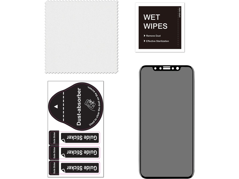 iiglo iPhone 11 3D Privacy Skärmskydd Skärmskydd