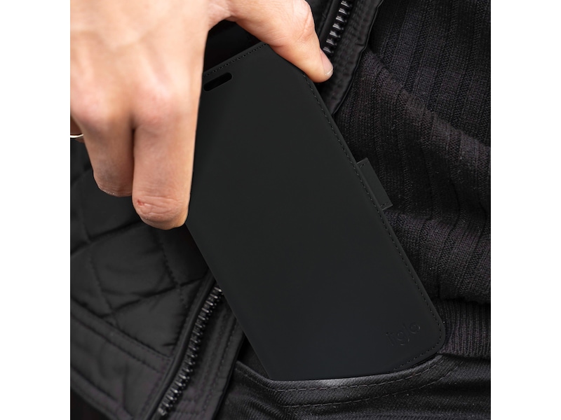 iiglo Samsung Galaxy A25 Plånboksfodral (svart) Skydd