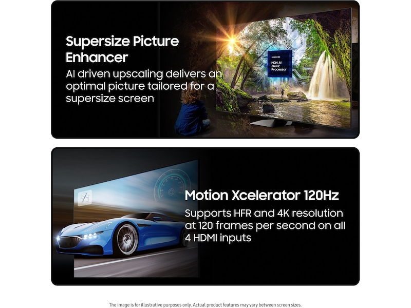 Samsung 98" DU9005K LED TV TU98DU9005K Över 80 tums TV