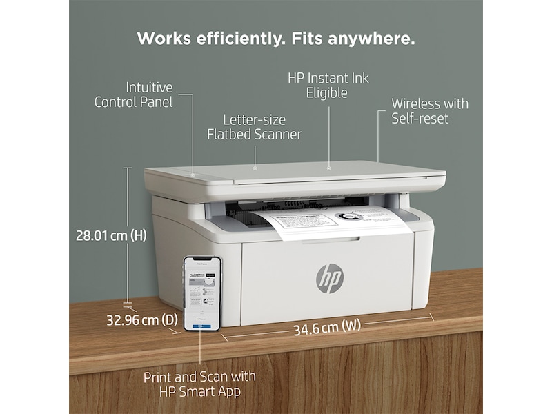 HP LaserJet MFP M140w laserskrivare Skrivare