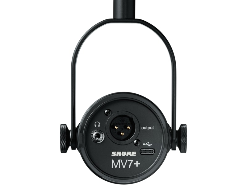 Shure MV7+ Podcast Mikrofon (svart) Mikrofon