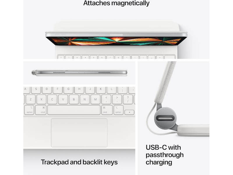 Apple iPad Pro 11" Magic Keyboard 11 (svart) Tangentbord och pennor