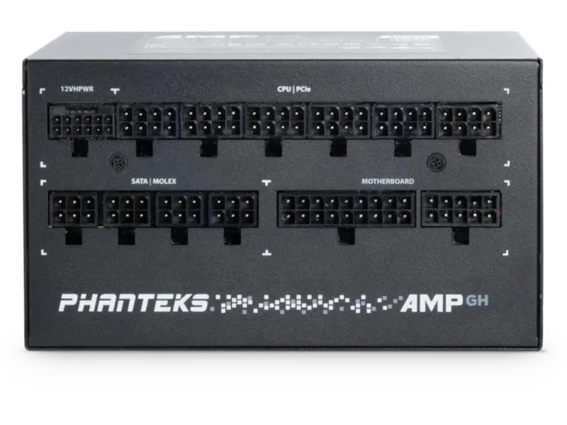 Phanteks AMP GH 850W Gold PSU (svart) Nätaggregat