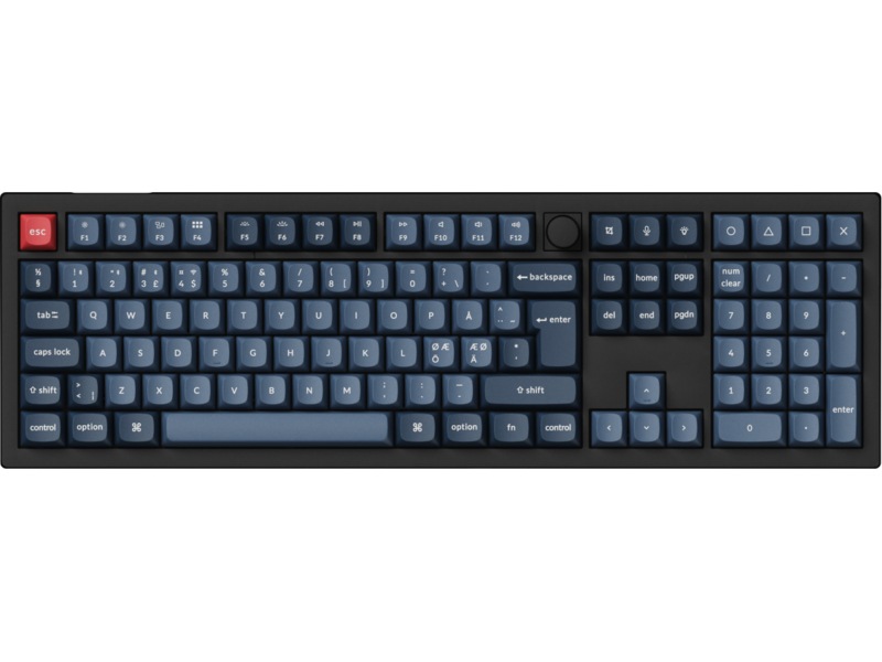 Keychron V6 MAX Gateron Jupiter Red trådlöst gamingtangentbord Gamingtangentbord