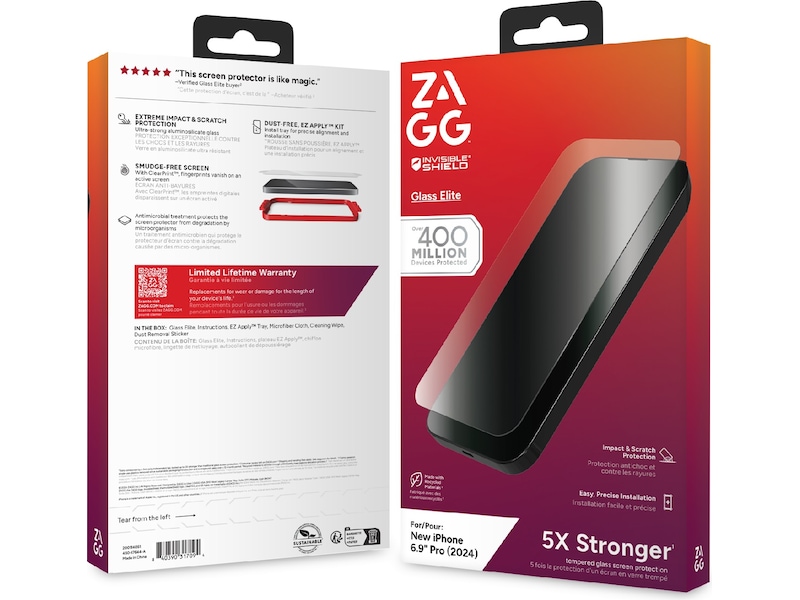 InvisibleShield Glass Elite iPhone 16 Pro Max Skärmskydd Skärmskydd