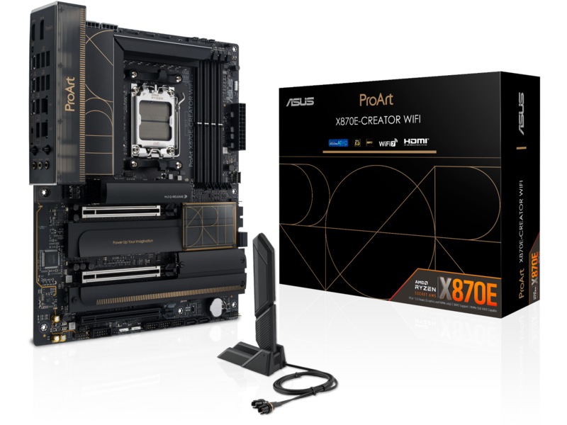 ASUS ProArt X870E-CREATOR WIFI Moderkort AMD Socket