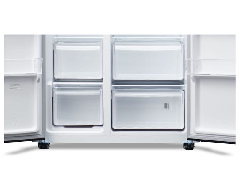 Avant SBS91DI1 Side-by-Side kyl- och frysskåp (svart) Side-by-side kylskåp