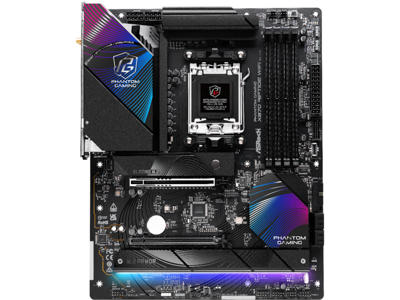 ASRock X870 Phantom Gaming Riptide WiFi Moderkort AMD Socket