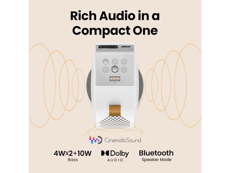 BenQ GV50 bärbar projektor Projektorer