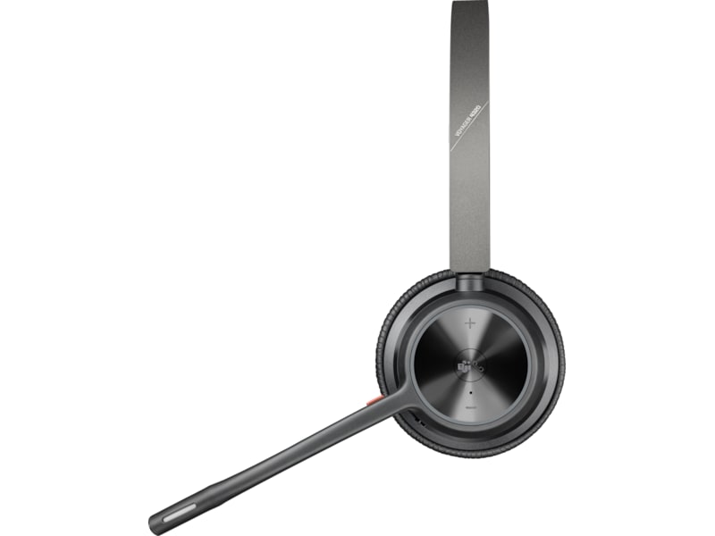 Poly Voyager 4320-M MS USB-C Headset med laddningsstativ Headset trådlöst