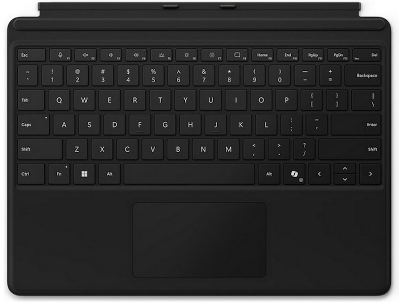 Microsoft Surface Pro Keyboard (svart) Tangentbord och pennor