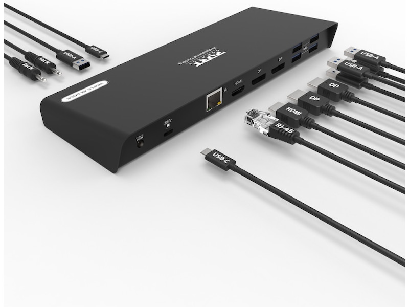 Port Design Dockningsstation Type C Office 3x4K 85W Dockningsstation och USB-hub
