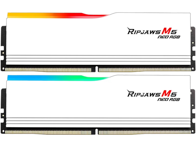 G.Skill Ripjaws M5 NEO 6000MHz DDR5 64GB RGB (vit) Minne