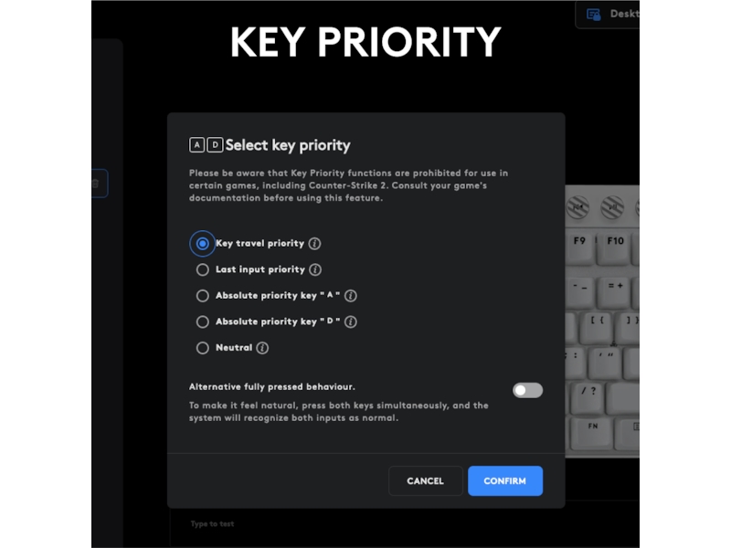 Logitech G Pro X TKL Rapid gamingtangentbord (vit) Gamingtangentbord