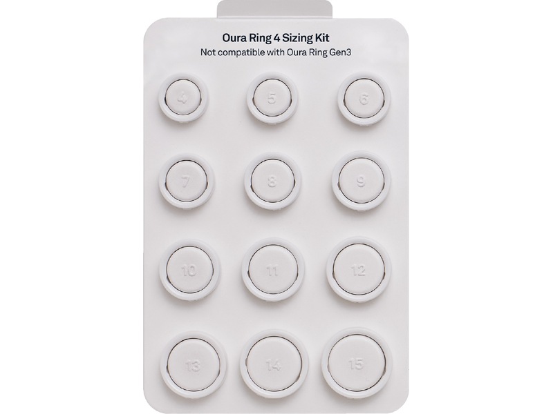 Oura Ring 4 storlekskit Smart ring