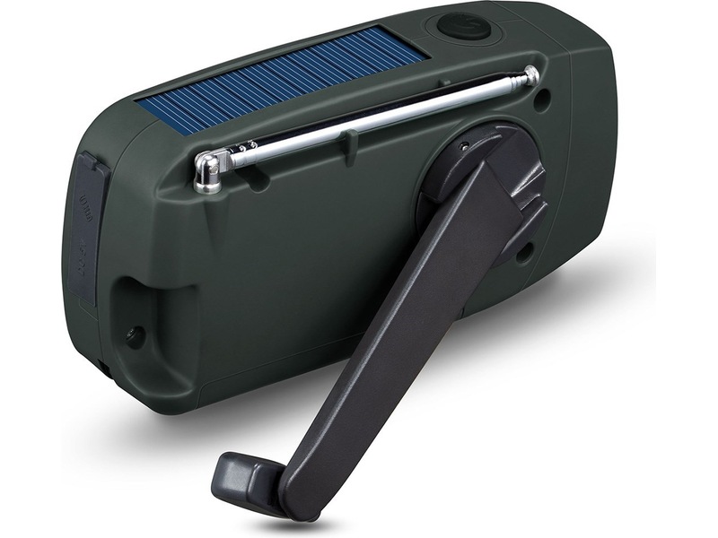 Andersson EYF-C2000 FM/AM vevradio med solcellspanel Radio & musikspelare