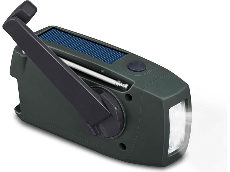 Andersson EYF-C2000 FM/AM vevradio med solcellspanel Radio & musikspelare