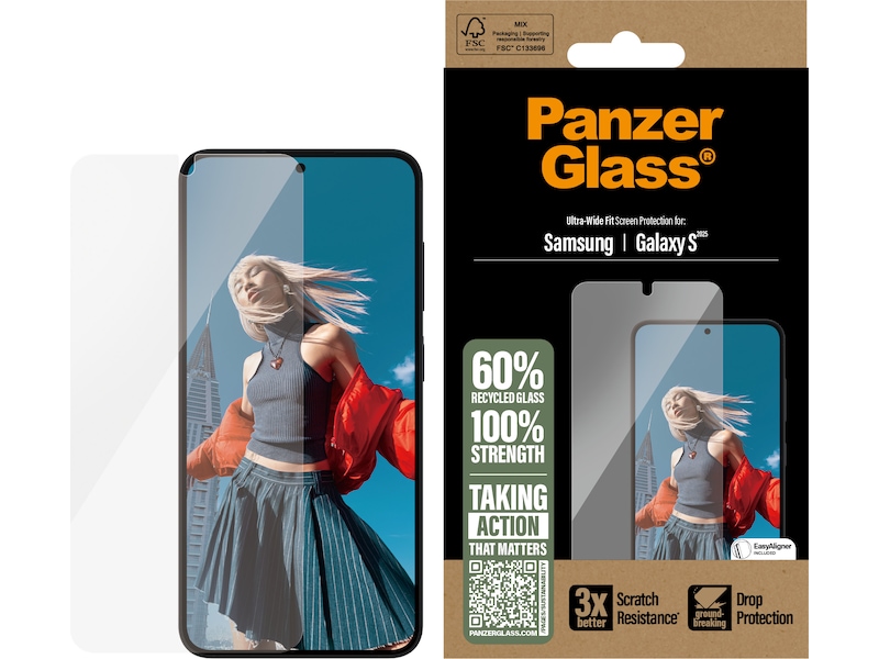 PanzerGlass Galaxy S25 skärmskydd Skärmskydd