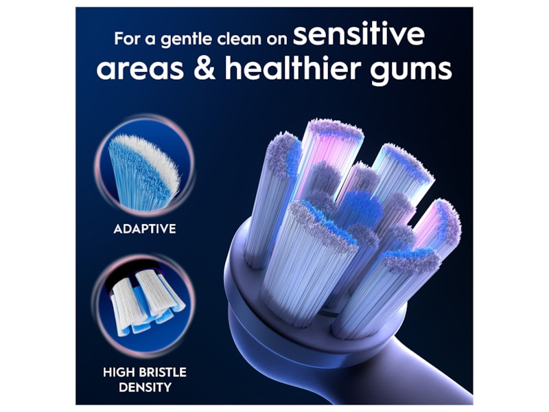 Oral-B iO Gentle Care borsthuvuden 6 st (vit) Tandborsthuvud