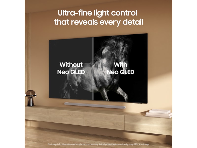 Samsung 85" QN70F Neo QLED 4K Mini LED Smart TV (2025) Över 80 tums TV