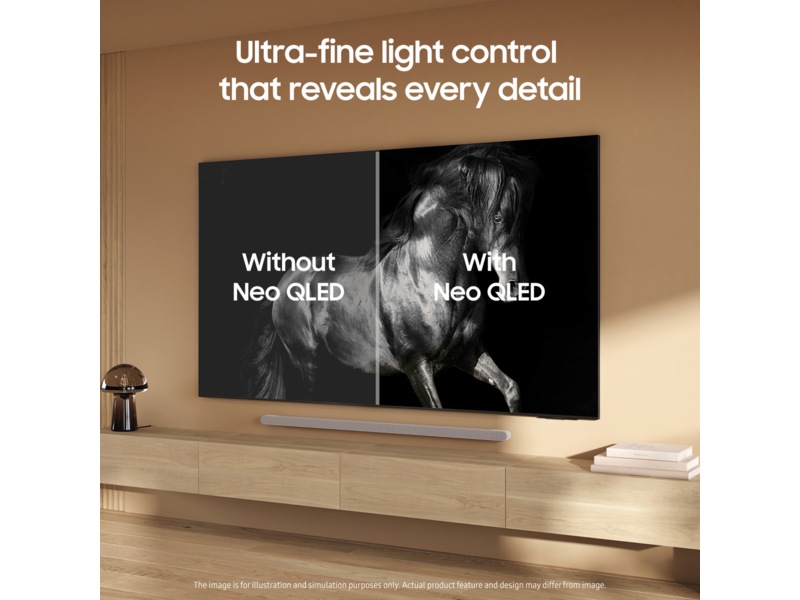 Samsung 55" QN70F Neo QLED 4K Mini LED Smart TV (2025) 50 - 59 tums TV