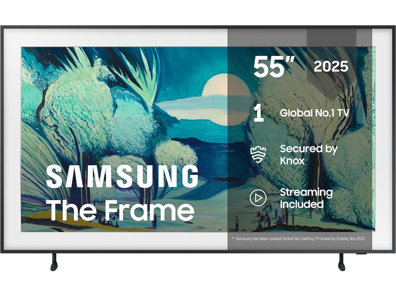 Samsung 55" The Frame LS03FA QLED 4K Smart TV (2025) 50 - 59 tums TV