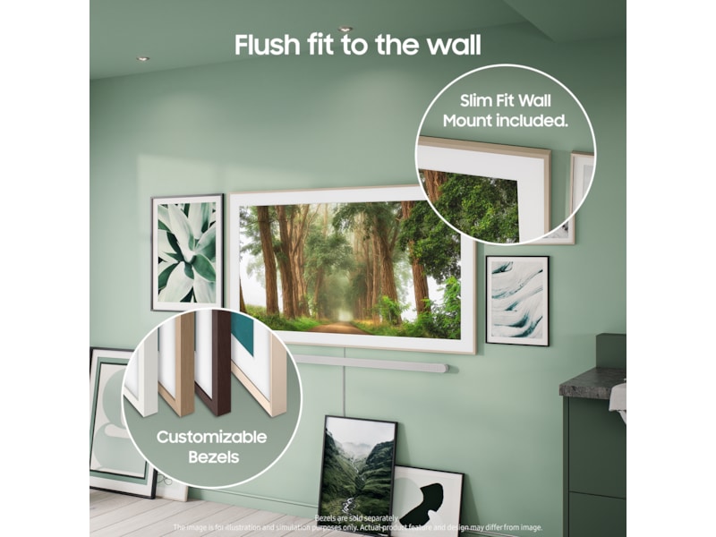 Samsung 55" The Frame LS03FA QLED 4K Smart TV (2025) 50 - 59 tums TV