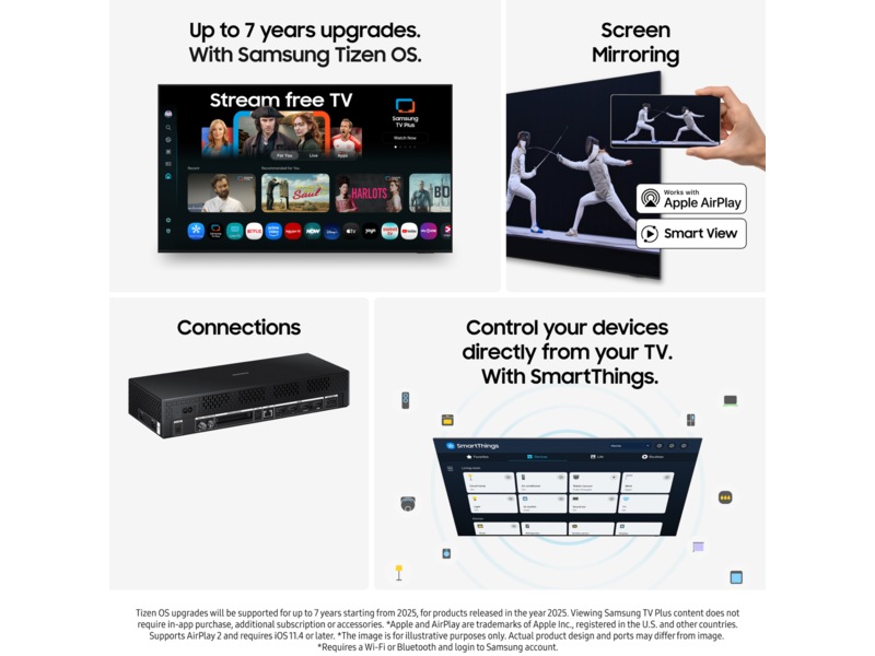 Samsung 55" The Frame LS03FA QLED 4K Smart TV (2025) 50 - 59 tums TV