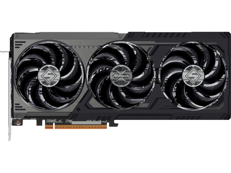 ASRock AMD Radeon RX 9070 XT Steel Legend Dark Grafikkort