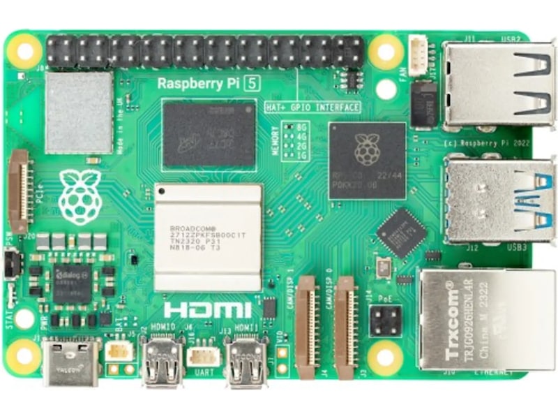 Raspberry Pi 5 16GB Integrerad CPU