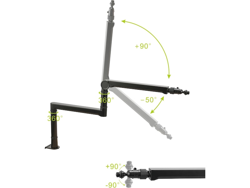 Svive Mikrofonarm Low Profile Streaming tillbehör