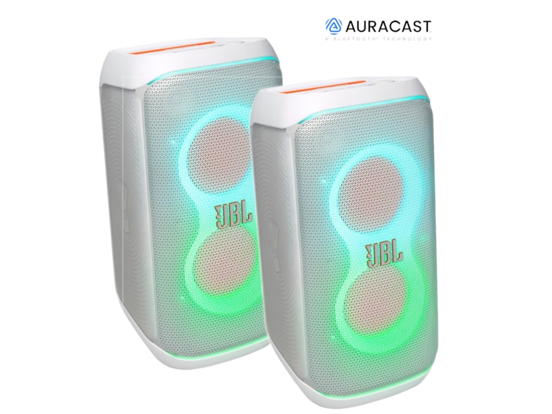 JBL Partybox  STAGE 320 Kraftfull partyhögtalare (vit) Trådlös / Bluetooth högtalare